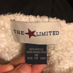 Extremely fuzzy long sleeve shirt